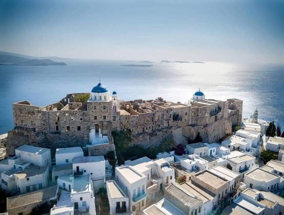 Asvestoti Mesonettes Blue Light Σιελ Μεζονετεs Pera Gyalos Exterior foto